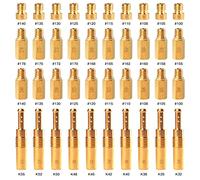 Kit de 40 piezas de chorro principal de chorro de piloto lento para PWK Keihin OKO CVK Crab, reemplaza #SCL-2018090002-ZH-T-01/02 SCL-2018090001/03-ZH-T-01
