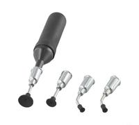 Kit de 5 bolígrafos de succión al vacío (1 bolígrafo + 4 boquillas), extractor de chips IC para desoldar SMD, cuerpo de goma antiestática, longitud de 90 mm, uso técnico electrónico