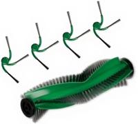 Kit de 5 cepillos de repuesto para Roomba 115 para Combo 115 para Combo+ | Rodillo principal y cepillos laterales para aspiradora robot, limpieza profunda de suelos duros y alfombras
