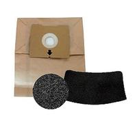 Kit de 5 filtros Bissell para aspiradora en bolsa Zing 4122, nueva pieza OEM 1480, 8 onzas, marr n