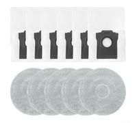 Kit de 5 paños de microfibra y 6 bolsas de polvo diseñado para Conga para X100 y para modelos de aspiradora X-Treme para ayudar en la gestión continua del flujo de aire