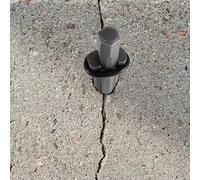 Kit de 5 piezas de piedra para dividir piedras con cuñas y espaciadores de acero templado térmico de 16 mm de diámetro, herramientas para romper rocas para uso intensivo