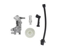 Kit de 5 Piezas: Filtro de Aceite, Manguera, Boquilla y turbina. Compatible con motosierras de 4500, 5200 y 5800 CC (45 CC, 52 CC y 58 CC). Piezas de Repuesto.