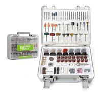 Kit de 510 Accesorios de Herramientas Rotativa, Huepar Tools Accesorios Variados Multiusos, Universales Accesorios para Dremel u Otro, Reutilizables, para Cortar, Esmerilar, Pulir, Taladrar y Grabado