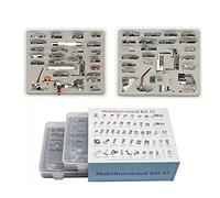 Kit De 52 Prensatelas Para Máquina De Coser Doméstica. Válido Para Casi Todos Los Modelos: Singer, Alfa, Sigma, Bernette, Husqvarna Y Muchos Más