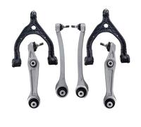 Kit de 6 brazos de control delanteros superiores e inferiores con rótula compatible con Tesla Model X 2015 2016 2017 2018 2019 2020 2021 2022