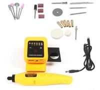 Kit de 6 herramientas giratorias inalámbricas con banco de trabajo para tallar, pulir, carpintería, manualidades, bolígrafo eléctrico de 18000 RPM (para DW)
