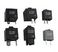 Kit de 6 interruptores de derivación de relé con probador y herramienta de escaneo de diagnóstico, compatible con 9036 9037 9038 para reparación de sistemas eléctricos de automóviles