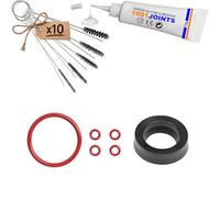 KIT DE 6 JUNTAS DE MANTENIMIENTO GRUPO DE INFUSIÓN VÁLVULA DE SOPORTE TANQUE DE AGUA MÁQUINA DE CAFÉ REEMPLAZO COMPATIBLE CON PHILIPS SAECO SPIDEM MIELE GAGGIA KRUPS SOLIS BOSCH SIEMENS ETC…