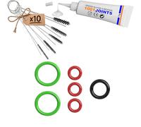 KIT DE 6 JUNTAS MANTENIMIENTO CONECTOR LÁCTEA TANQUE LECHE TUBO EMBRAGUE MÁQUINA DE CAFÉ REEMPLAZO COMPATIBLE CON DELONGHI ESAM ECAM ETAM PRIMADONNA DINAMICA AUTENTIA MAGNIFICA EN LATTISSIMA ETC…