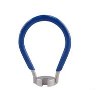 Kit de 6 llaves de radios de bicicleta para reparación de ruedas y ajuste de radios, compatible con radios de 10 G a 15 G, fabricado con material de acero (juego de seis piezas)