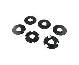 Kit de 6 placas para plantas EarthWay para sembrador 1001-B de soporte de rábano, zanahoria, frijoles, guisantes, remolacha y maíz dulce con patrones de agujeros fijos