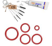 KIT DE 6 SELLAS DE MANTENIMIENTO VÁLVULA DE SOPORTE Y LUJO DE TUBULRO MÁQUINA DE CAFÉ REEMPLAZO COMPATIBLE CON PHILIPS SAECO SPIDEM GAGGIA ETC…