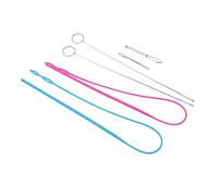 Kit De 6 uds. De Bucle De Costura que Incluye Gancho Giratorio De Bucle, Enhebrador De Cordón Flexible, Pinzas De Metal, Herramienta Giratoria De Bucle Largo con Pestillo para Cinturones De Tela,