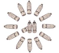 Kit de 80 boquillas de nebulización de latón para sistemas de refrigeración de alta presión, boquillas de nebulización roscadas de 3-16 mm, cabezal de pulverización antigoteo para humidificación del