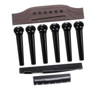 Kit De 9 Pasadores Para Cejuela De Puente De Guitarra Acústica Reemplazo De Cejuela Para Guitarra Tu Interpretación Con Guitarra