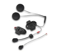 Sena SF1 / SF2 / SF4 Kit de abrazadera de casco HD, negro para Mujer