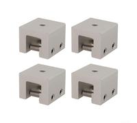 Kit de abrazadera de costura de pie, 148 piezas para montaje de panel solar en techos de metal con abrazaderas de aleación de aluminio y herrajes de acero inoxidable que proporcionan una solución de