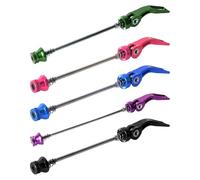 Kit de Abrazadera de Rueda rápida, pincho de liberación rápida, herrajes de Palanca de aleación, de Cierre de Cubo de Ciclismo, diseño de Resistencia Ligera para Ajuste de Velocidad, Soporte