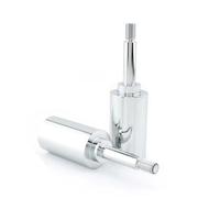 Kit De Abrazaderas para Manillar Motocicleta para Shadow Phantom 750 VT750C2B 2010-2023 Base Repuesto Extensión Manillar Soporte Abrazadera(Plata)