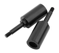 Kit De Abrazaderas para Manillar Motocicleta para Shadow Phantom 750 VT750C2B 2010-2023 Base Repuesto Extensión Manillar Soporte Abrazadera(Negro)