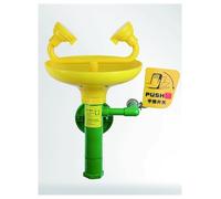 Kit de ABS for estación lavaojos de emergencia de pared, fácil de instalar, con doble boca y caudal de agua de 16 l/min for fábricas, escuelas y laboratorios.(Wall-mounted)