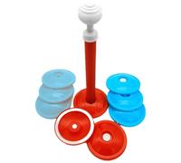Kit de accesorio de frasco de sellador de vacío - Conjunto de bombas manuales compatibles con el ahorro de alimentos | Sellador portátil con 9 tapas para frascos de albañil, solución de almacenamiento