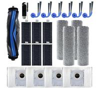 Kit De Accesorios, Compatible Con Ecovacs, Compatible Con Deebot, X9 Pro, Omni X9 Pro, Piezas De Aspiradora, Cepillo Lateral Principal, Bolsa For Polvo, Rodillo, Trapo, Filtro