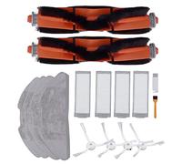 Kit De Accesorios Compatible Con Mi Robot Vacuum Mop 2 Lite 2 Pro MJSTL MJST1S Sweeper, Kit De Piezas De Repuesto, 2 Cepillos Principales, 4 Filtros, 1 Cepillo, 4 Cepillos Laterales, 4 Trapos