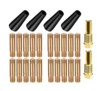Kit de accesorios de antorcha de soldadura para 14AK para MIG, incluye boquillas de núcleo de flujo y difusores para mejorar tu experiencia de soldadura