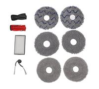 Kit de accesorios de aspiradora Ultra Robot G20S, filtro HEPA del cepillo de cepillo de rodillo 2x y almohadillas de 6x para piezas de reemplazo de vacío robótico