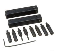 Kit de accesorios de calibrador digital para medición de precisión, 8 cabezales de medición con abrazaderas y llave, compatible con múltiples marcas de calibradores digitales