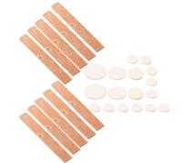 Kit de Accesorios de Clarinete de 17 Piezas con Almohadillas de Agujeros de Sonido, Sábanas de Corcho para Llave BB, Corcho, Factor de Seguridad Alto