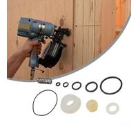 Kit de accesorios de clavadora para herramientas neumáticas T50 T64 F30 P625 1013 Clavadoras neumáticas que contienen accesorios de sellado de metal y goma (B)