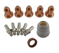Kit de accesorios de corte por plasma 12pcs para LC25 y PC210, resultados óptimos del corte