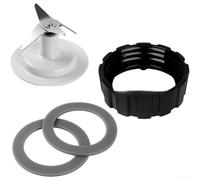 Kit de accesorios de licuadora de impresión de playa, anillo de sellado de pieza de repuesto para batidora de mano, herramienta de molienda de ingredientes de procesamiento de leche de soja(1)