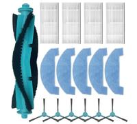 Kit de accesorios de limpieza para el hogar TESLA para RoboStar iQ400 Plus, incluye cepillos, filtros, paños de fregona para eliminar la suciedad