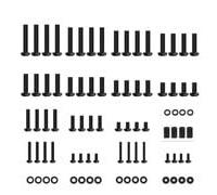Kit de Accesorios de Montaje Universal para TV Que se Adapta a Todos los televisores de hasta 80 Pulgadas, Incluye Tornillos M4, M5, M6, M8, espaciadores y Arandelas, Funciona con Cualquier