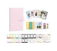 Kit de accesorios de película instantánea para cámara Instax Mini LiPlay 12 11 9 8+ 8 evo 99 SE 40 90 70 50S 26 25 7S, incluye álbum, calcomanías de película, marcos de fotos magnéticos, marco