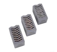 Kit de accesorios de plata para iones Ecovacs T90 Pro para Omni T90 para Omni T90 X12 Robot Aspiradora, repuesto plateado para módulo iónico, compatible con pieza Hoover (3 piezas)