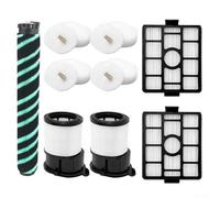 Kit de accesorios de repuesto, 1 cepillo principal, 2 filtros, 2 filtros de cilindro, 8 filtros de espuma, para aspiradora Shark Robot serie IP3124/IP3150/IP3225/IP3251