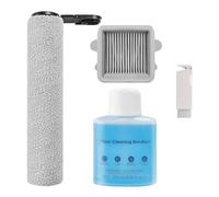 Kit de accesorios de repuesto compatible con Roborock F25 Ultra, F25 Ultra Steam, F25 Combo, F25 GT, F25 BX, accesorios para aspiradora, incluye 1 cepillo de rodillo, 1 filtro HEPA, 1 solución de