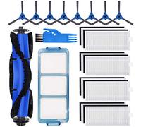 Kit de Accesorios de Repuesto para Eufy RoboVac 11S RoboVac 30 RoboVac 30C RoboVac 15C Aspiradoras Recambios 1 Cepillo Principal 8 filtros 1 filtros primarios 8 cepillos Laterales, 19pcs