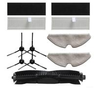 Kit de accesorios de repuesto para robot aspirador Dreame N1 N1 Plus - Incluye cepillo de rodillo, cepillos laterales, filtro de trapeador - Piezas de limpieza de larga duración para suelos del hogar