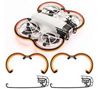 Kit de Accesorios for Neo, Cubierta anticolisión for Parachoques de hélice, Compatible con Accesorios for Drones con hélices Neo, Protector de Parachoques for cardán de dron.(For T50 T25 Orange)