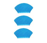 Kit de accesorios for robot aspirador Fakir Robert RS 770, incluye repuestos for cepillos laterales, mopas y rodillos.(3pcs Mop Cloth)