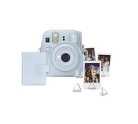 Kit de Accesorios instax Mini 13, Contiene Funda Original, Mini álbum y Clips para Sujetar Fotos. Color Frost Blue