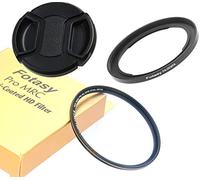 Kit de accesorios: JJC rn-dc67 a 67 mm Adaptador de Filtro, recambio para FA-DC67 A 67 mm Pro1D MRC nano HD filtro UV y tapa de objetivo para Canon PowerShot SX530 HS, SX520 HS, SX60 HS, SX50 HS, SX40 HS, SX30 IS, SX20 IS