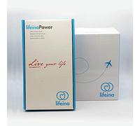 Kit de accesorios LifeinaBox. LifeinaBox es un frigorífico portátil para la medicación. Incluye el paquete de baterías de 6 horas LifeinaPower y la bolsa de transporte LifeinaTravel.