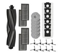 Kit de accesorios para aspiradora, cepillo principal, cepillos laterales, filtro de trapeador, bolsa de polvo para MOVA P10 Pro Ultra Robot Set de limpieza (B)